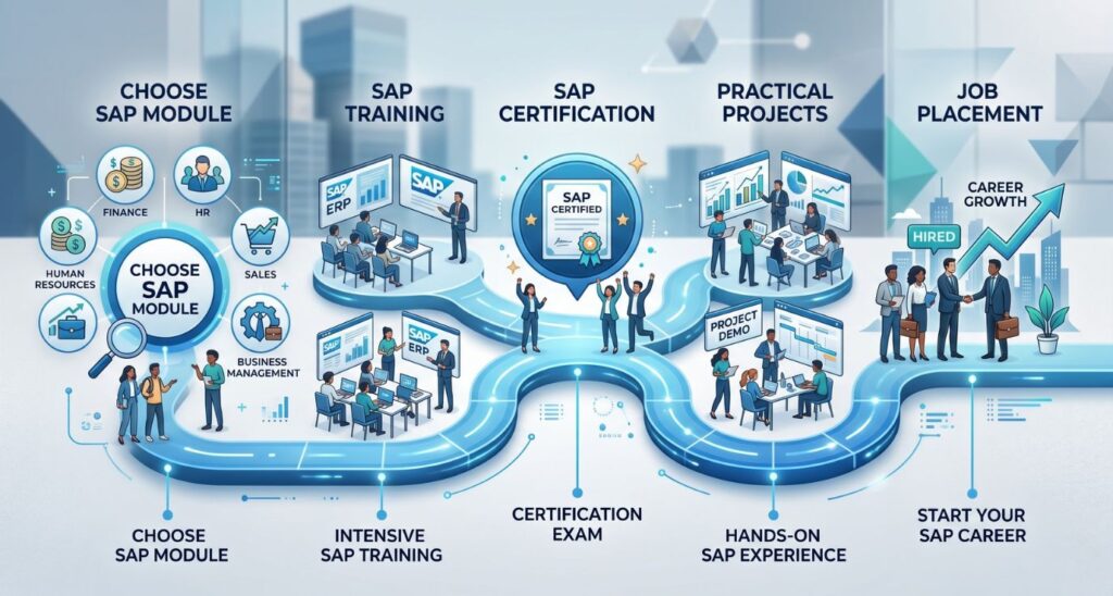 SAP Career Roadmap for Non-Technical Students

