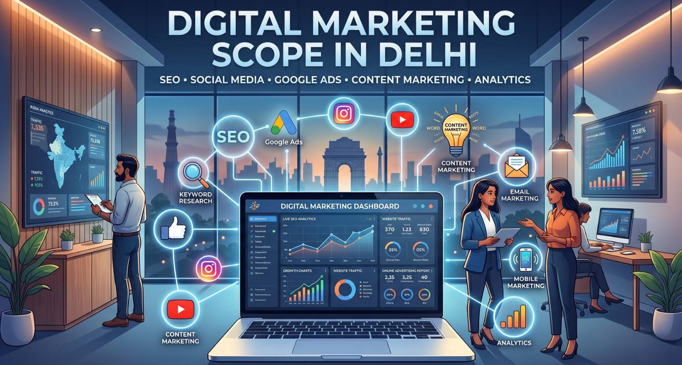 Digital Marketing Scope in Delhi