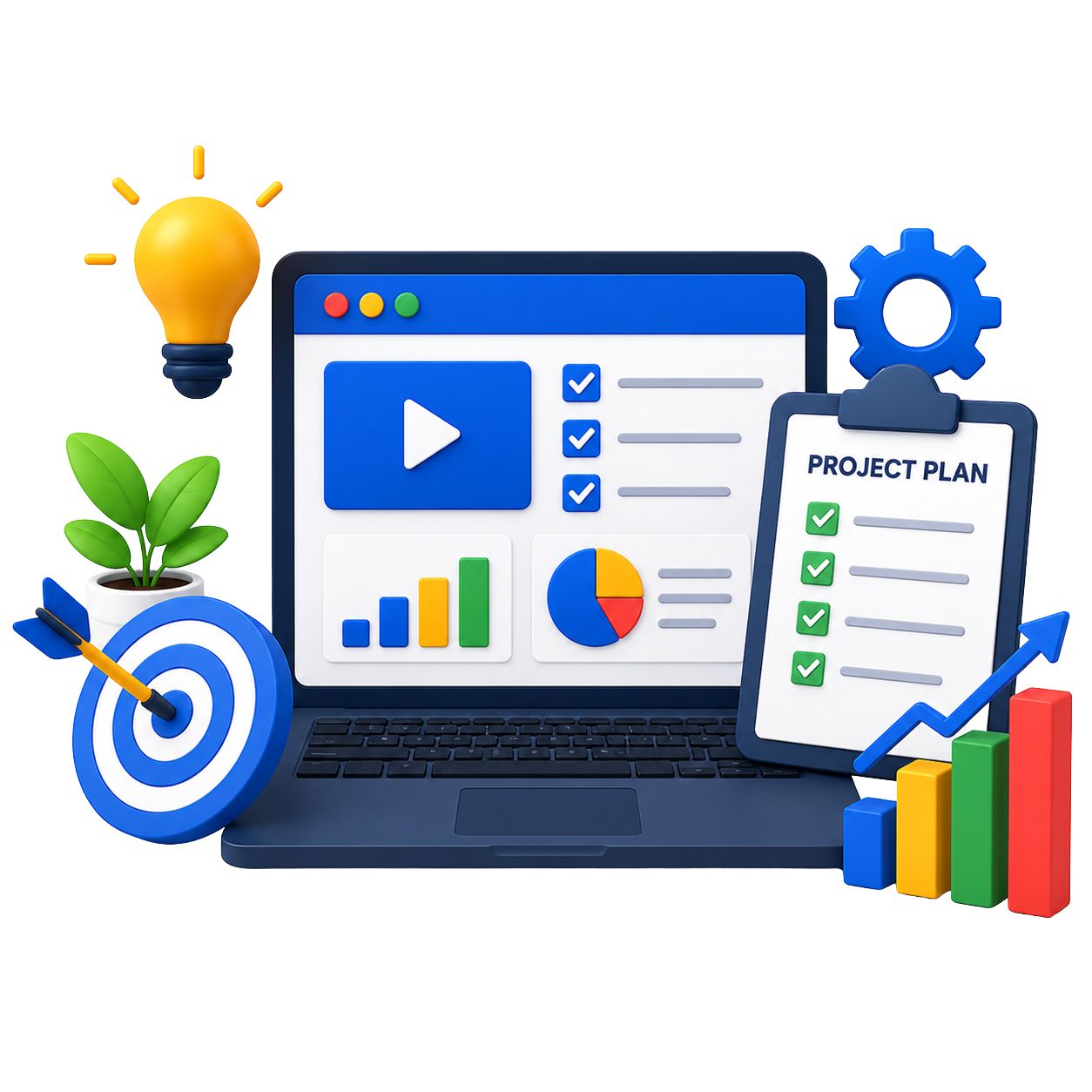 live projects and practical training icon
